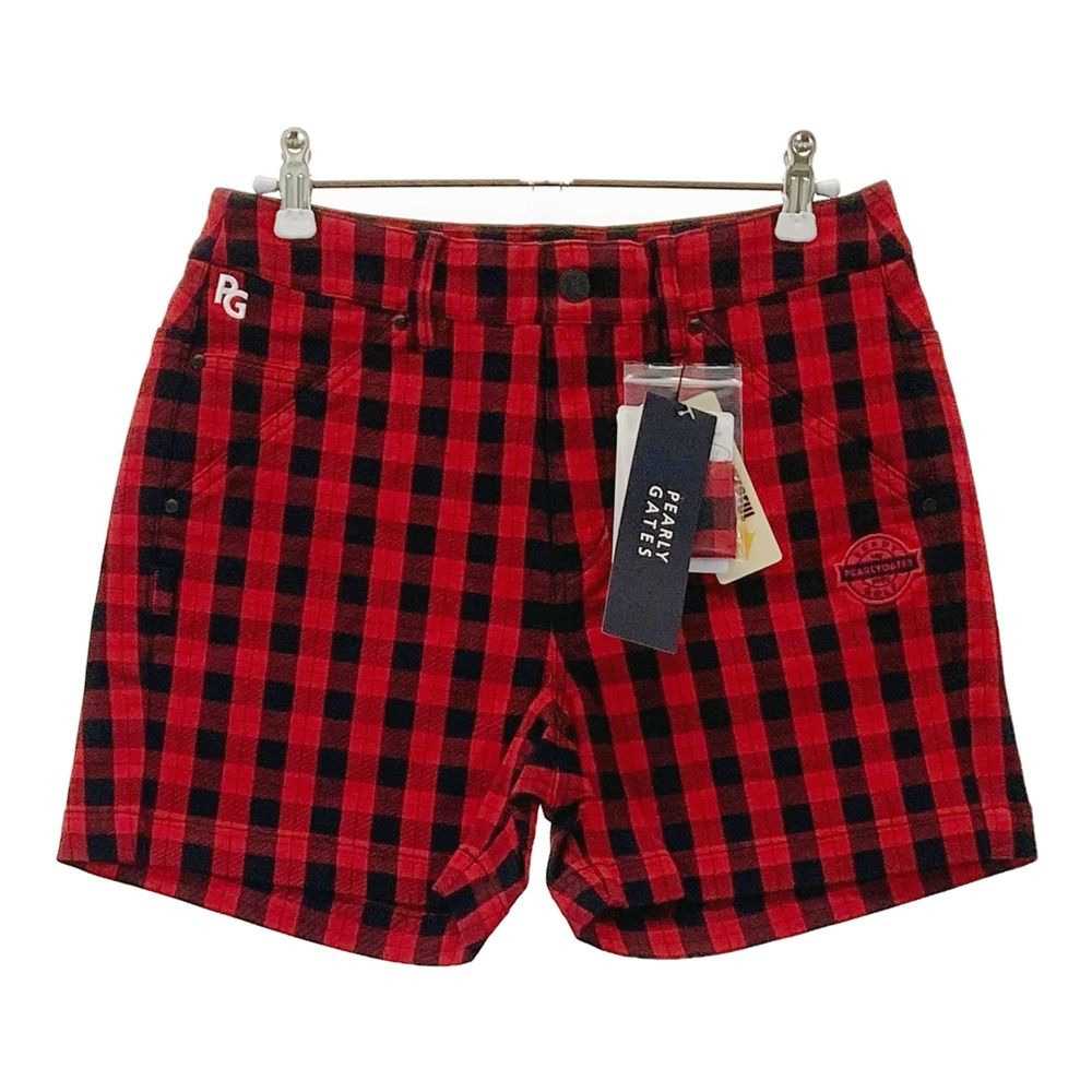 PEARLY GATES パーリーゲイツ 迷彩カモフラ総柄 クロップドパンツ 1