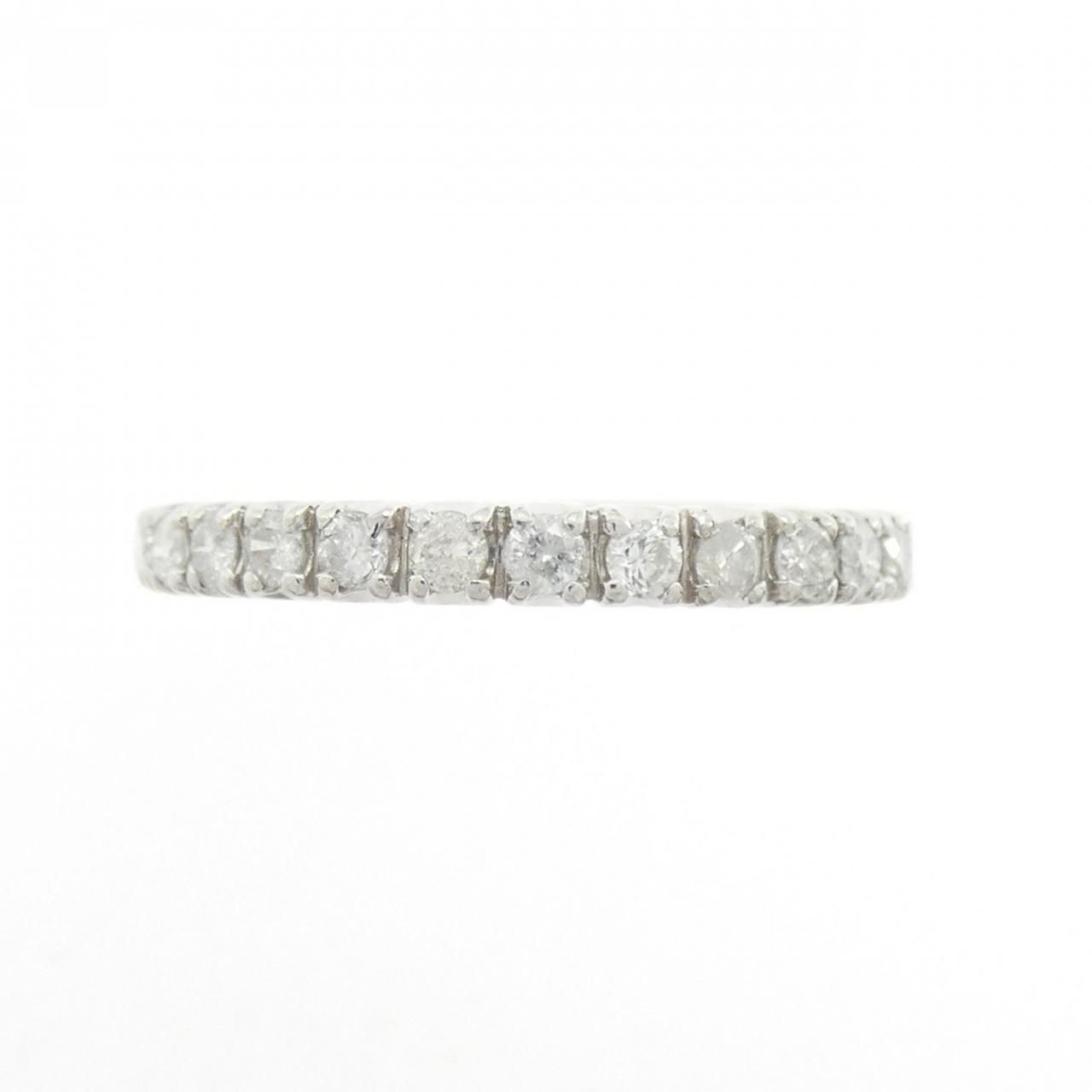 PT900 ハーフエタニティ ダイヤモンド リング 0.50CT MORNINGWALKER_COM