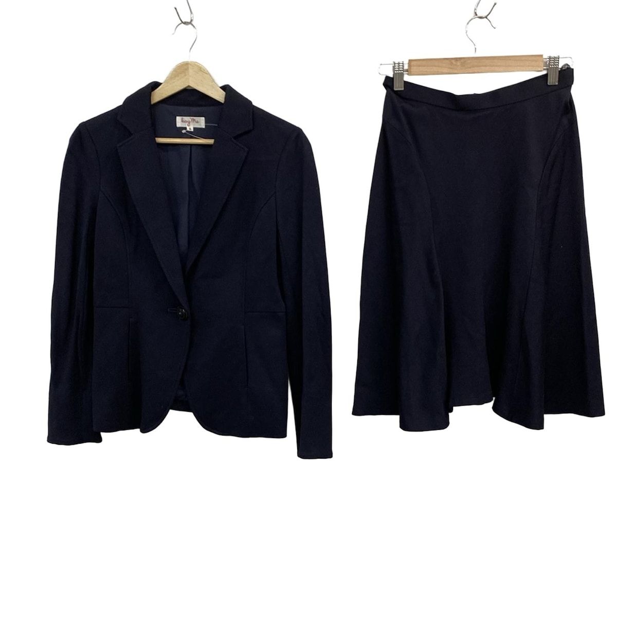 kayme ケイミー スカートスーツ レディース - ダークネイビー