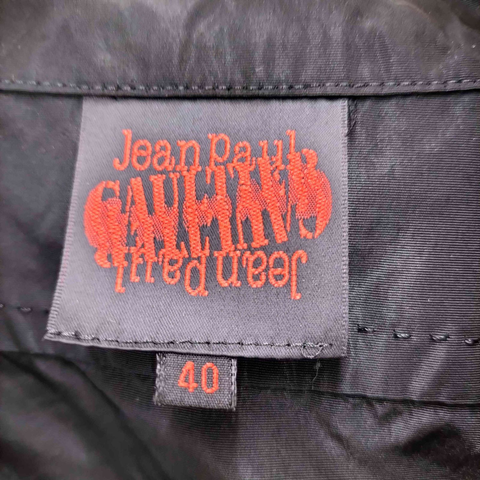 美品　GAULTIER　ゴルチエ　イタリア製　ショートテーラードジャケット ジャンポールゴルチエ オムオブジェJean Paul GAULTIER HOMME