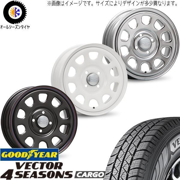 195/80R15 オールシーズンタイヤホイールセット ジムニーシエラ JB74 (GOODYEAR VectorCRAGO &  DAYTONASS 5穴 139.7) - メルカリ