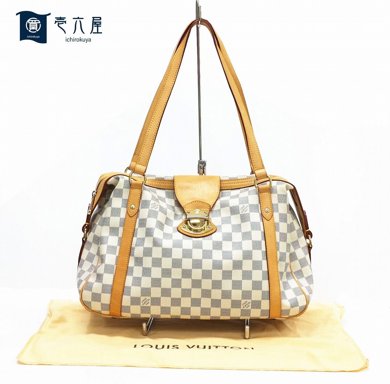 Louis Vuitton ルイヴィトン ストレーザPM N42220 ダミエ アズール