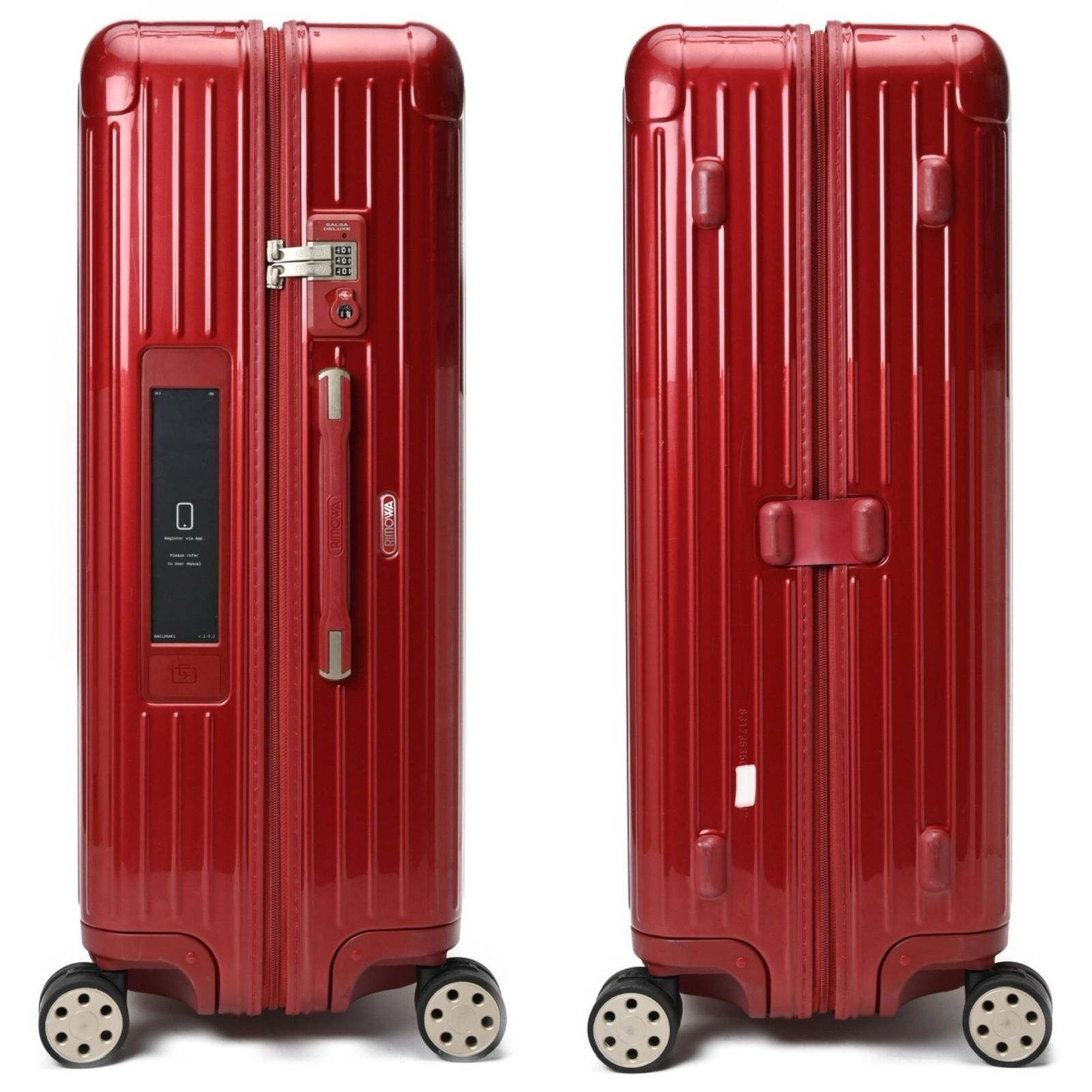 リモワ / RIMOWA　サルサ デラックス / スーツケース　87L　831.73.53.5　ポリカーボネート　ボルドー系　【中古】 商品番号 S-156563