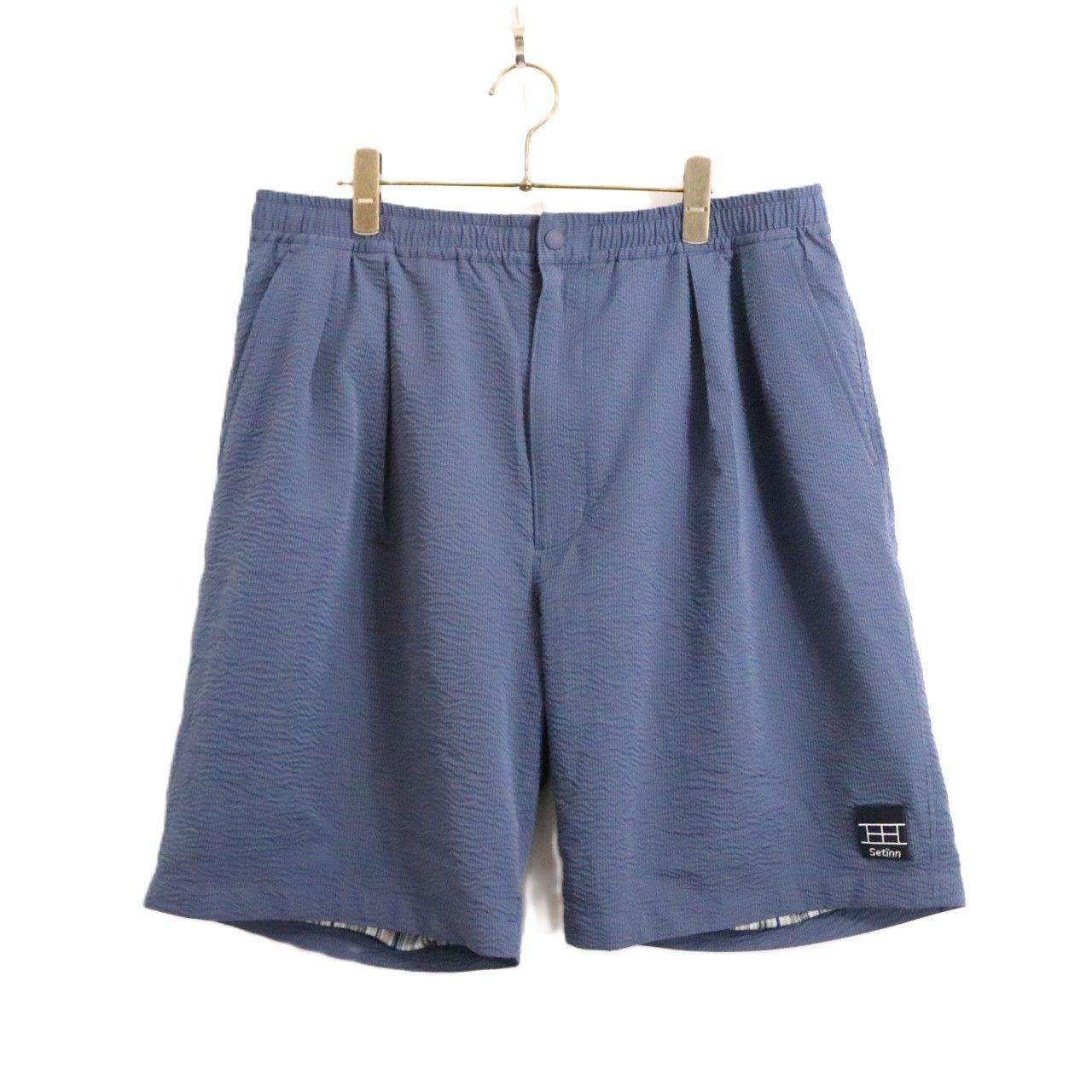 A Setinn セットイン XL メンズ ショートパンツ 25ss Off Shore Shorts 25S-009 青 テニス スポーツ A 古着