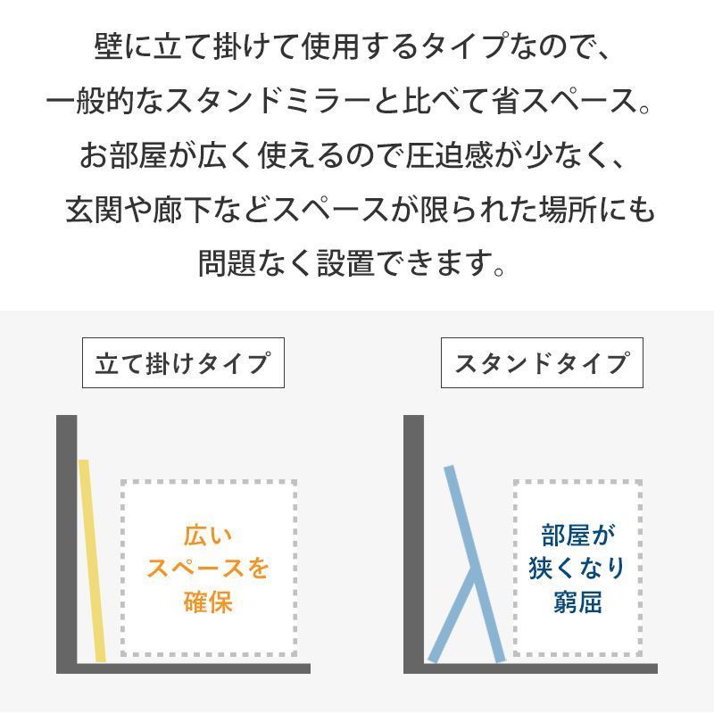 ヴィンテージスタンドミラー