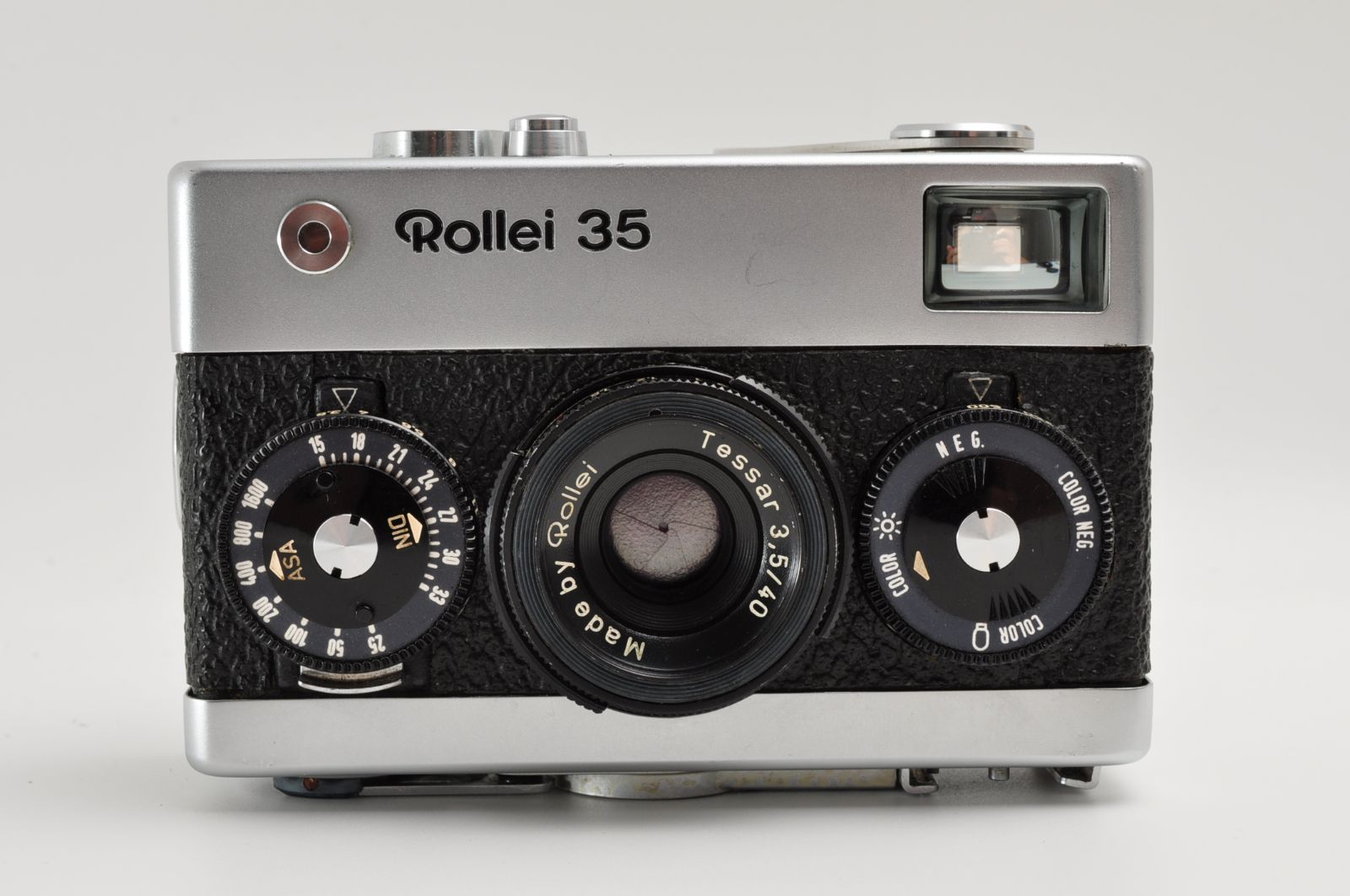 完動品】 ローライ Rollei 35 Tessar 40mm F3.5 シルバー