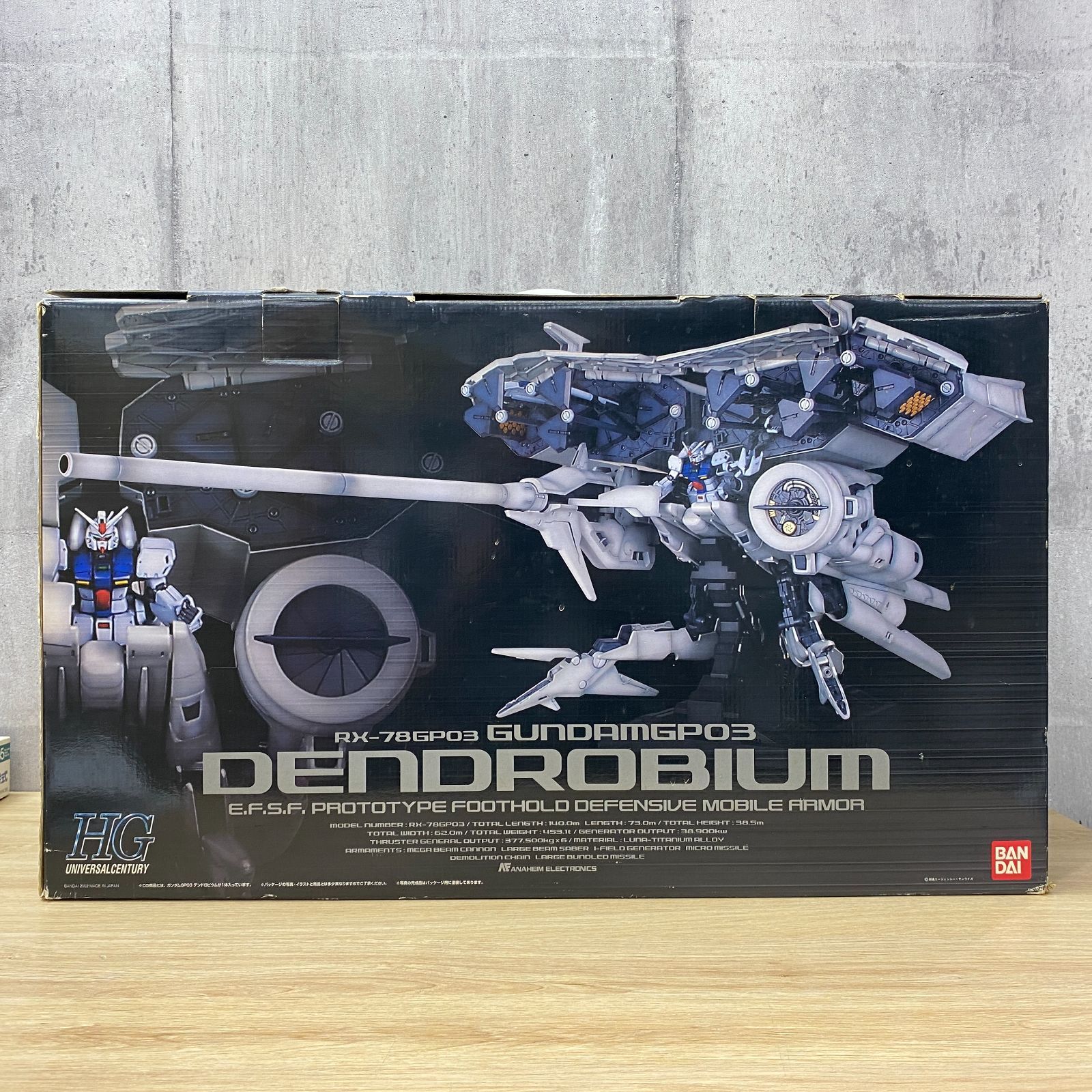 D-09041 HG RX-78GP03 デンドロビウム 初回特典DVD付 D-09041 HG RX-78GP03 デンドロビウム 初回特典DVD付 - メルカリ