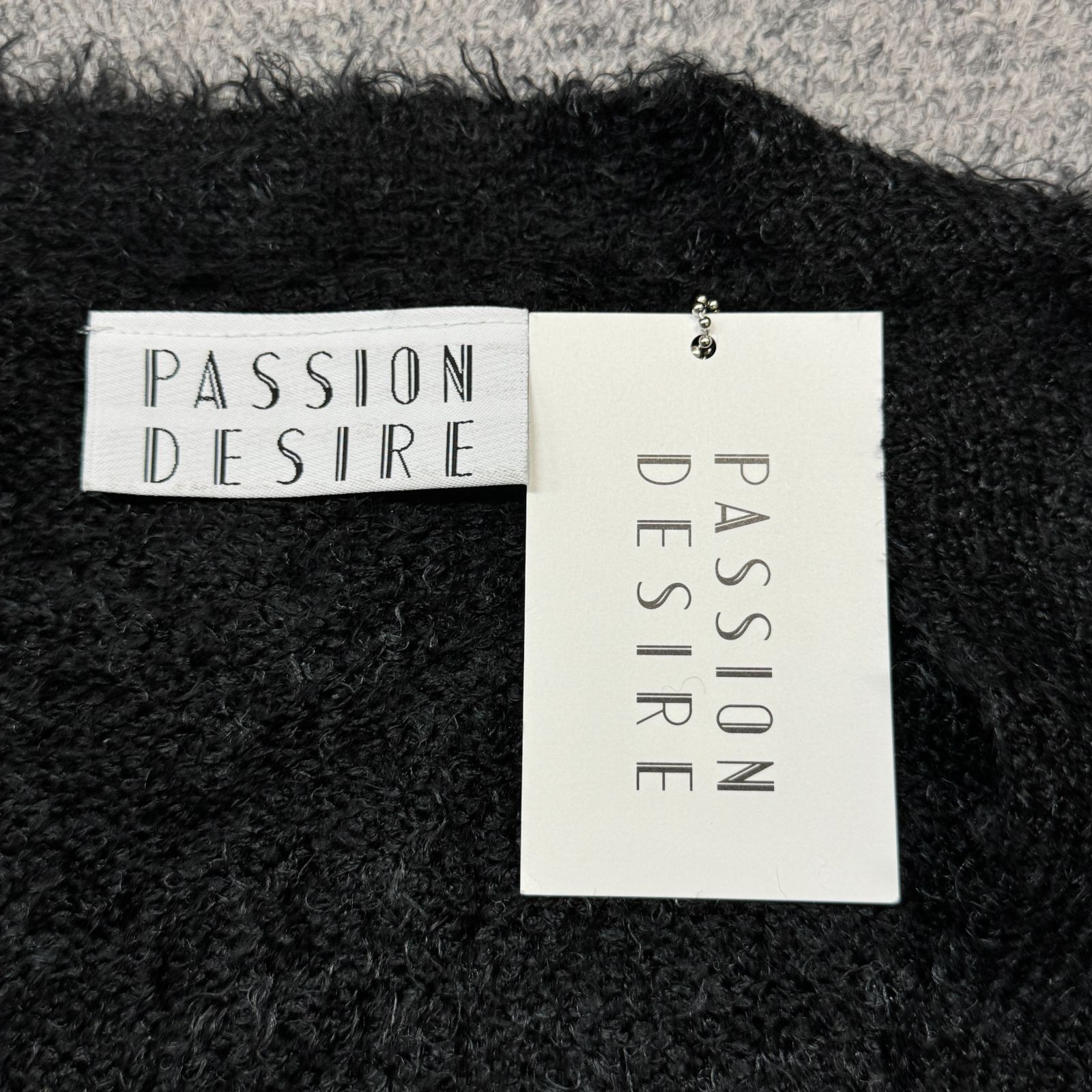 PENTAGRAM シャギーニットカーディガン