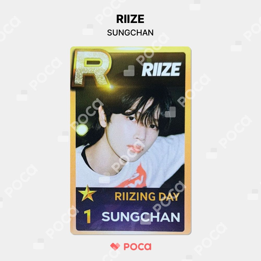 RIIZE ソンチャン SUPERSTAR ロンドン リアルカード トレカ RIIZE ソンチャン SUPERSTAR リアルカード ロンドン トレカ
