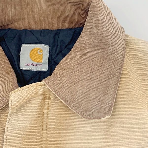 カーハート 80s 90s USA製 アメリカ製 トラディショナルコート ダックジャケット ブルゾン 古着 ヴィンテージ Carhartt アウター DM12714■