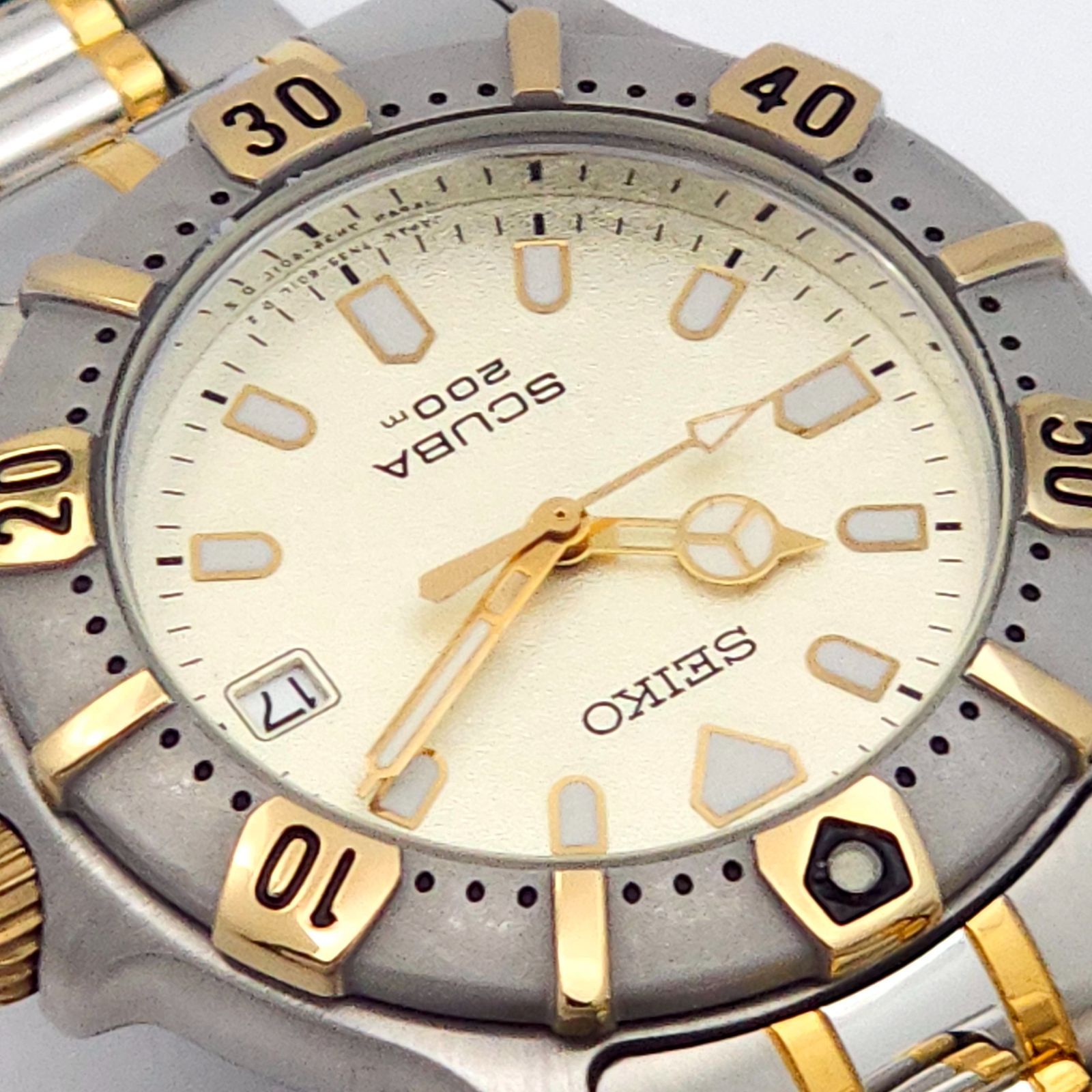 ☆良品 SEIKO セイコー スキューバ 7N35-6010 QZ 動作品 コンビ - メルカリ