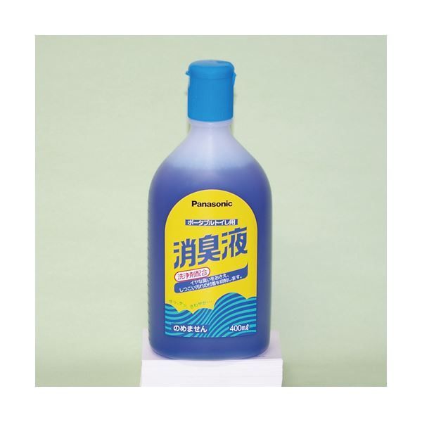 まとめ パナソニックエイジフリー ポータブルトイレ用消臭液 400ml ブルー ×20セット