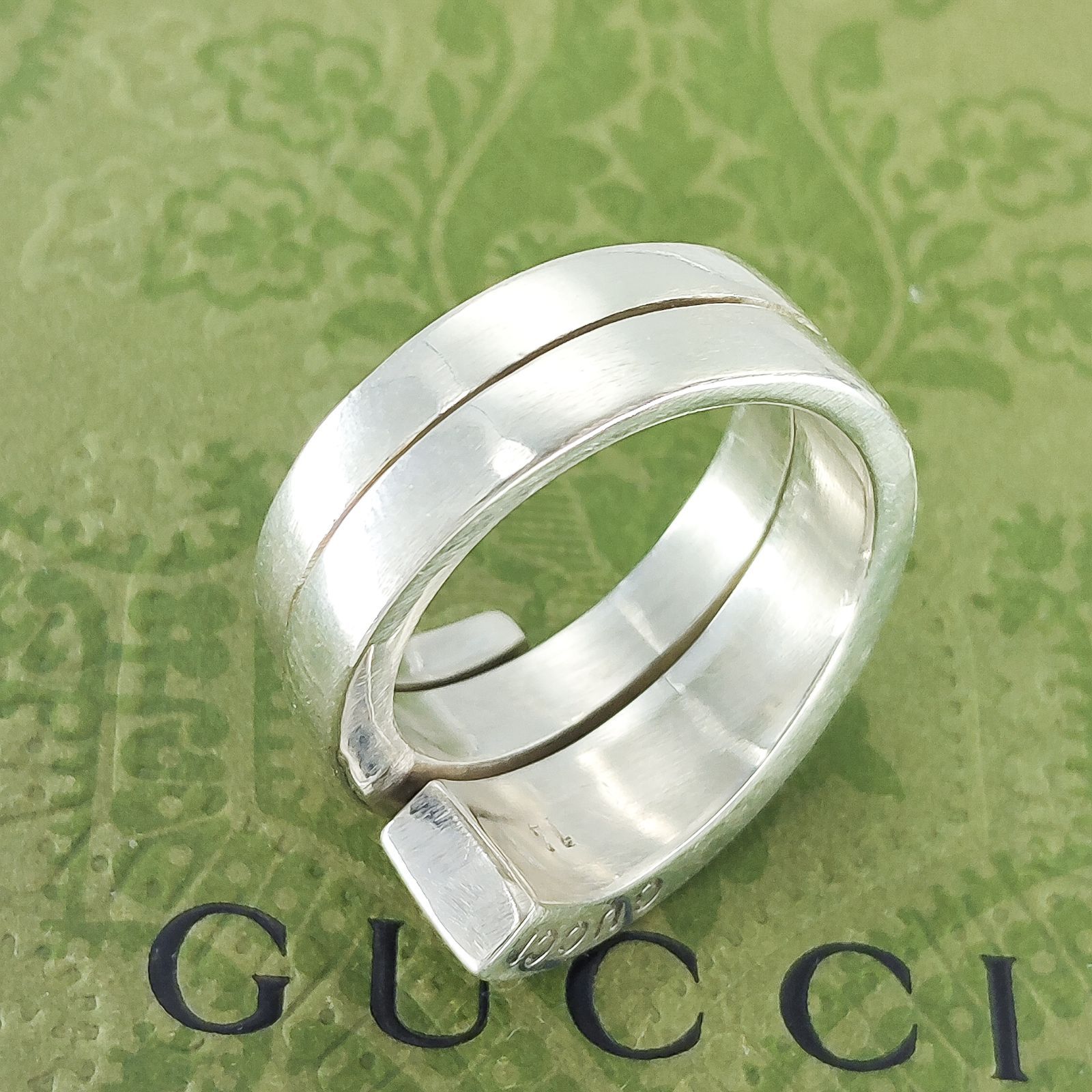 Gucci グッチ スパイラル スネーク リング 約13号 (内径17.2mm 