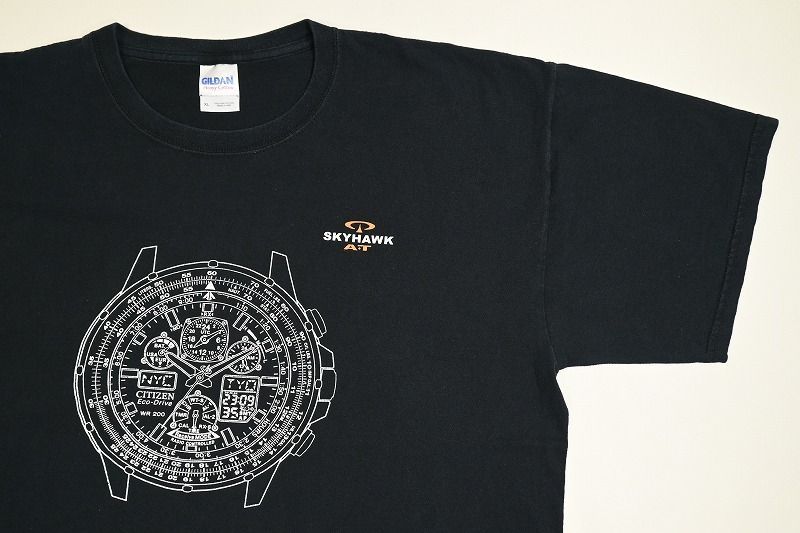 シチズン スカイホーク エコドライブ Tシャツ 古着 CITIZEN SKYHAWK 企業プリントTシャツ シチズン - メルカリ
