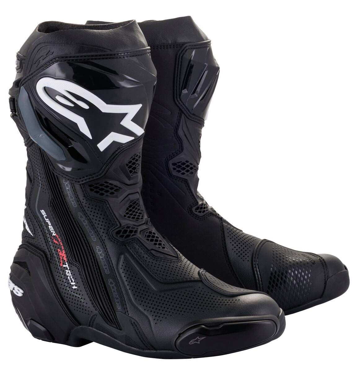 Color ブラック_Size 26.0 cm アルパインスターズ バイクブーツ SUPERTECH-R VENTED ブーツ ブラック