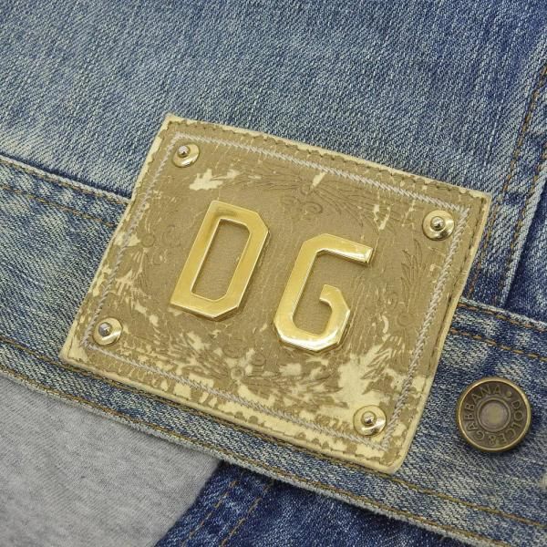 DOLCE &GABBANA ハラコ ジャケット Gジャン メンズ