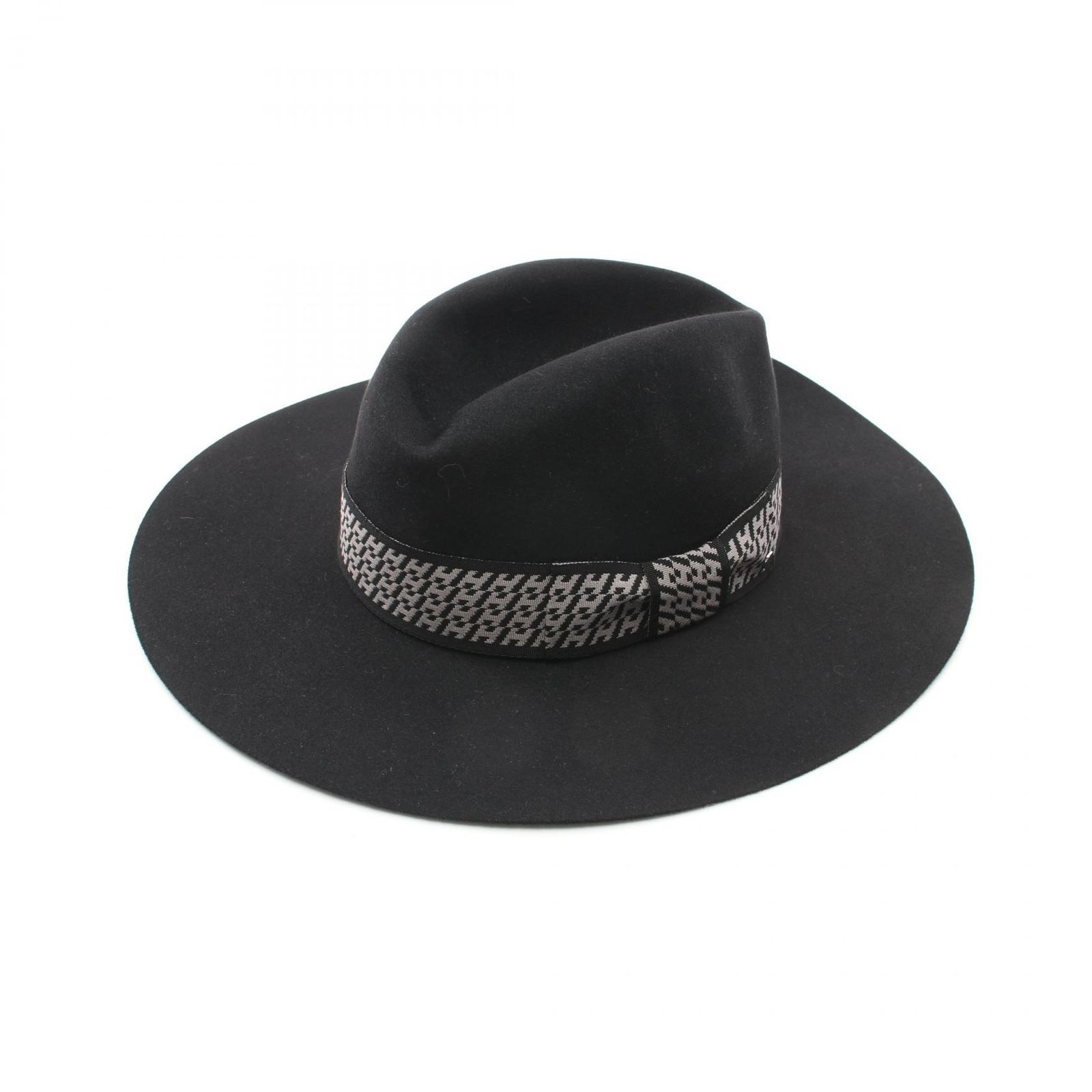 エルメス HERMES ハット ブラック その他 ハット レディース Used A