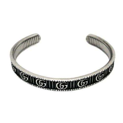 GUCCI グッチ GGマーモント ブレスレット Ag925 シルバー ＃18