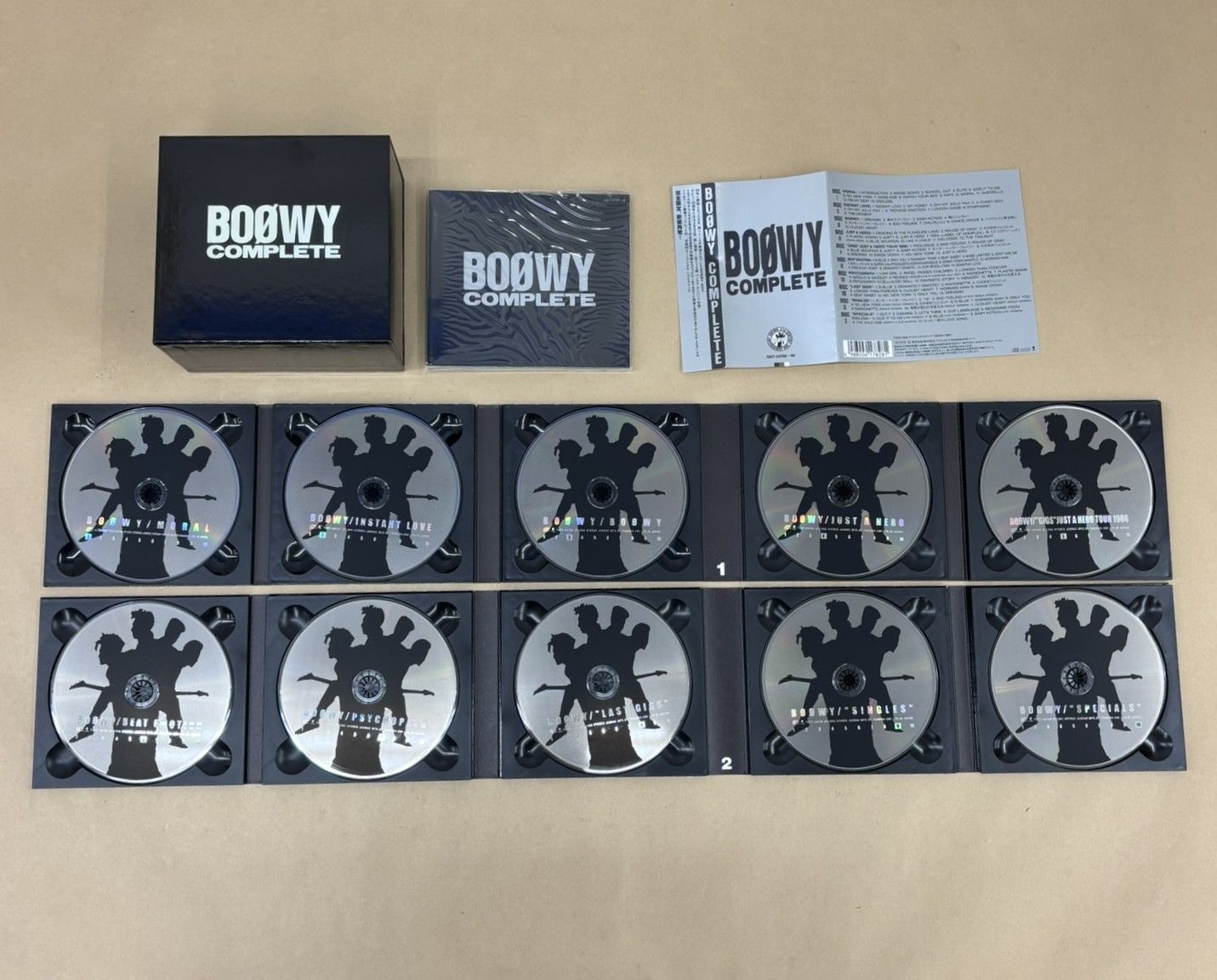 BOOWY COMPLETE ～20th Anniversary EDITION～ 帯付き 【M3470-003