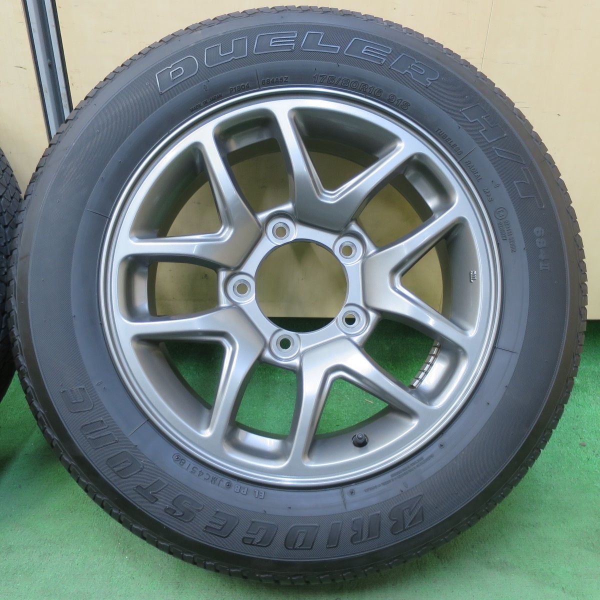 ジムニーJB 64用タイヤ BS デューラー 175／80R 16 24年製 ジムニー SUZUKI JB64 純正 2023年製 16インチ ブリヂストン