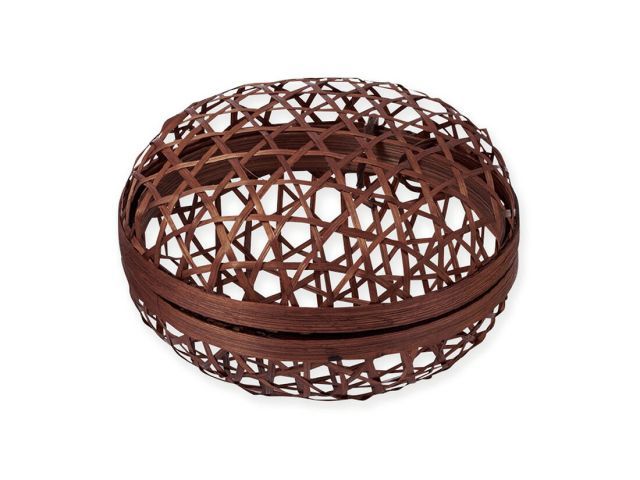 カゴ 六ツ目編マリモ篭15 茶 10個 USTAUSTRALIA_COM_AU