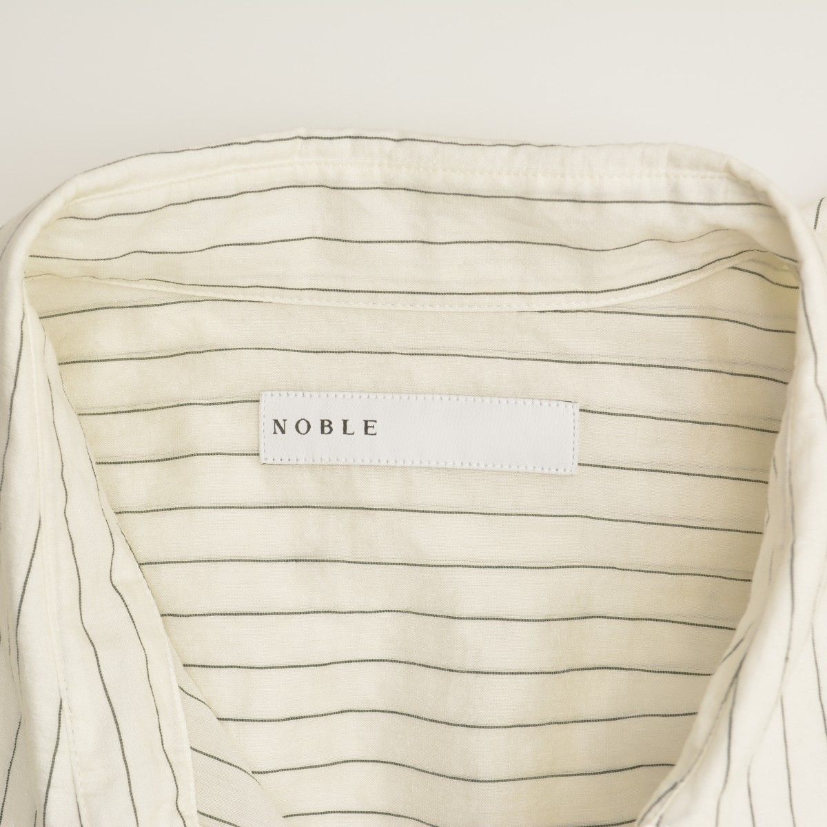 NOBLE SPICK AND SPAN / ノーブルスピックアンドスパン 25SS 25050240109020 イージーケアルーズドレープシャツ 長袖ブラウス NOBLESPICKANDSPAN】25SS 25050240109020 イージーケアルーズ