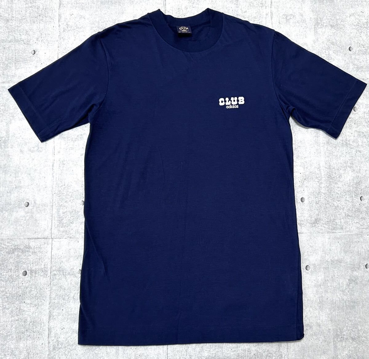80s デッドストック CLUB adidas Tシャツ クラブ アディダス デサント 