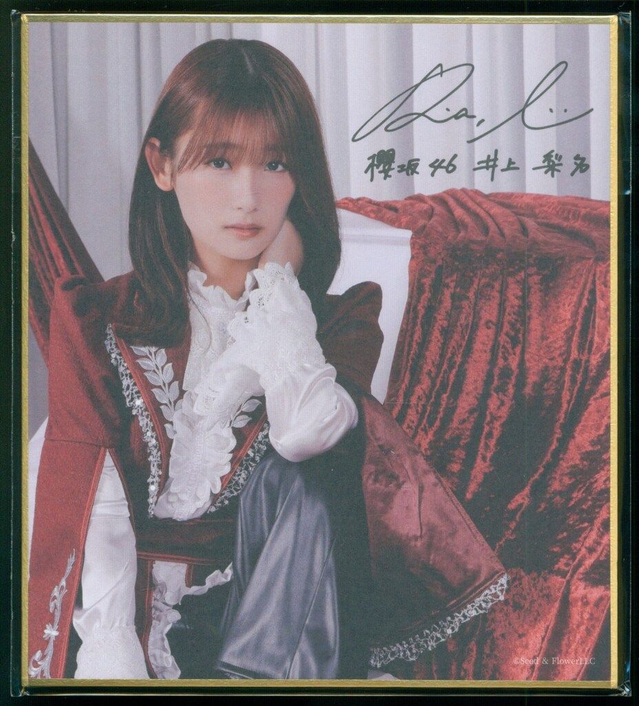 櫻坂46 5th TOUR 2025 “Addiction” 井上梨名 【C賞】プリント