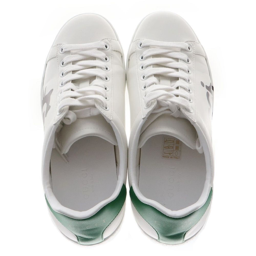 GUCCI (グッチ) ACE エース キャット ロゴプリント ローカット  