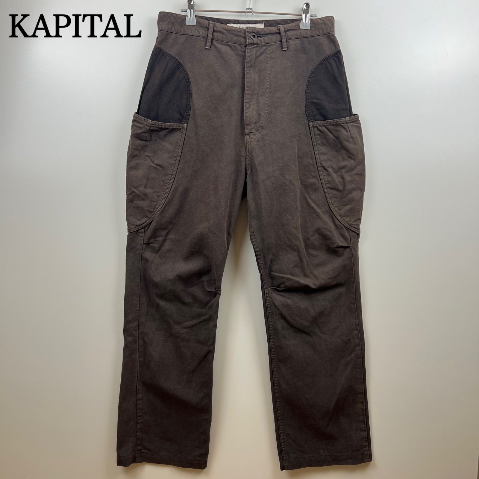 kapital アカイブ KAPITAL 00s archive big pocket pants L キャピタル サイド