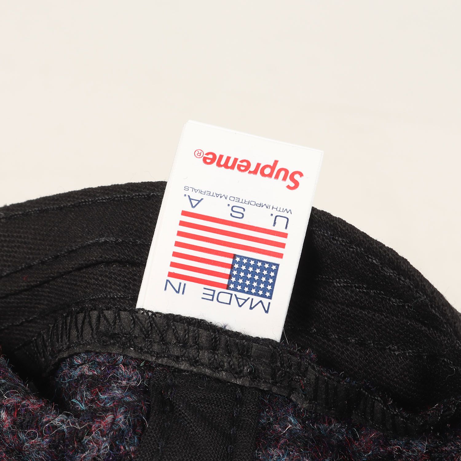 新品】Supreme シュプリーム キャップ / 24AW Harris Tweed ハリス