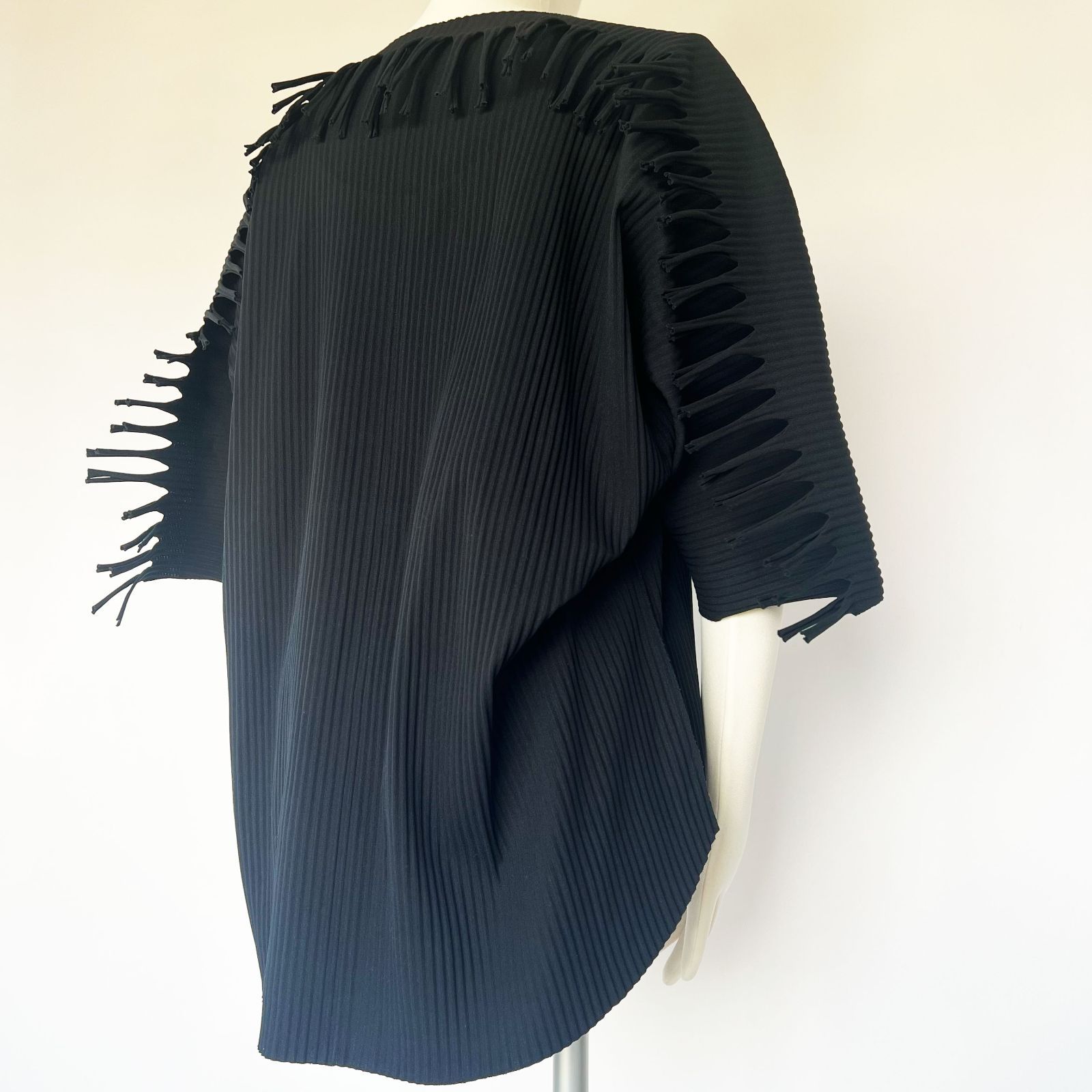 me ISSEY MIYAKE プリーツ半袖カットソー プリーツプリーズ 希少✨極美