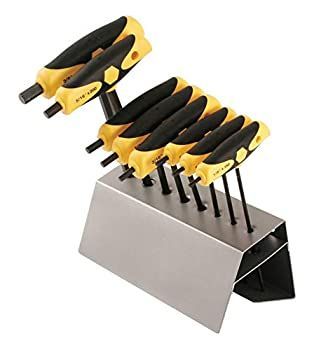 Wiha 33499 Inch T-Handle Set Soft Grip Ball End Hex 8-Piece by Wiha