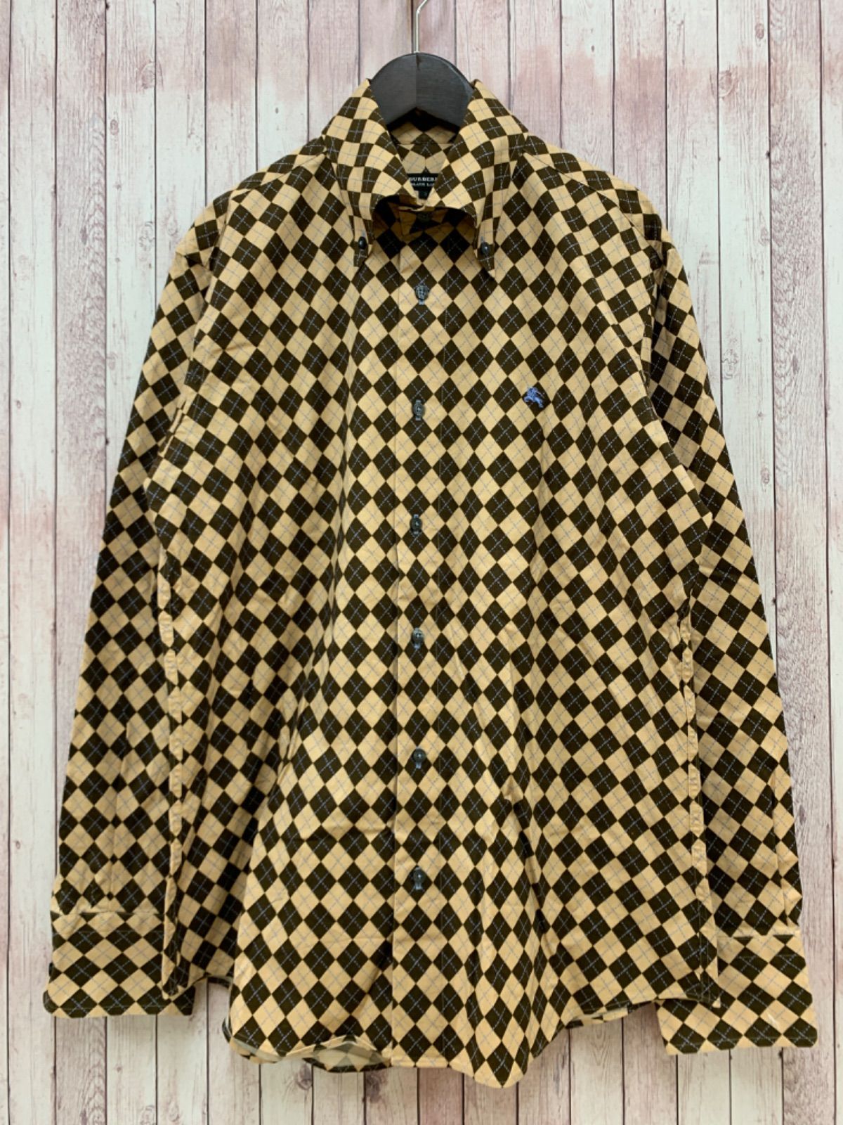 ☆BURBERRY BLACK LABEL バーバリー ブラックレーベル 長袖シャツ