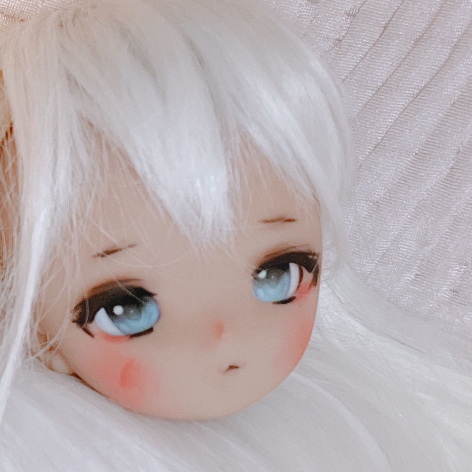 milkdrops*imomodoll DiDi 半白カスタムヘッド＋ドール用アイ 1
