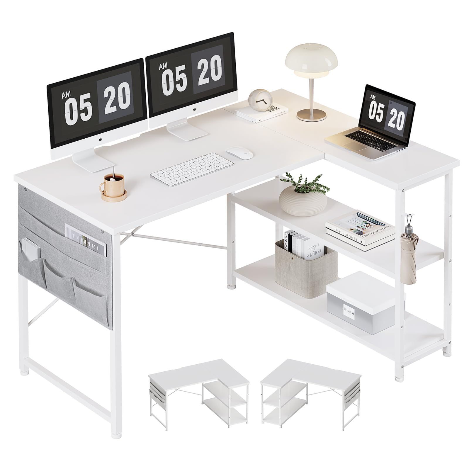 KEYUKA ニノス デスクシェルフ② デスクにもなる棚