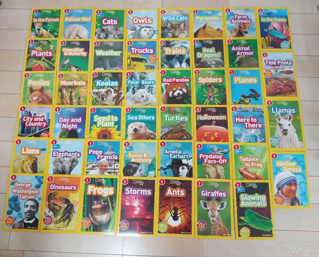 最新NATIONAL GEOGRAPHIC KIDS レベル1 - メルカリ