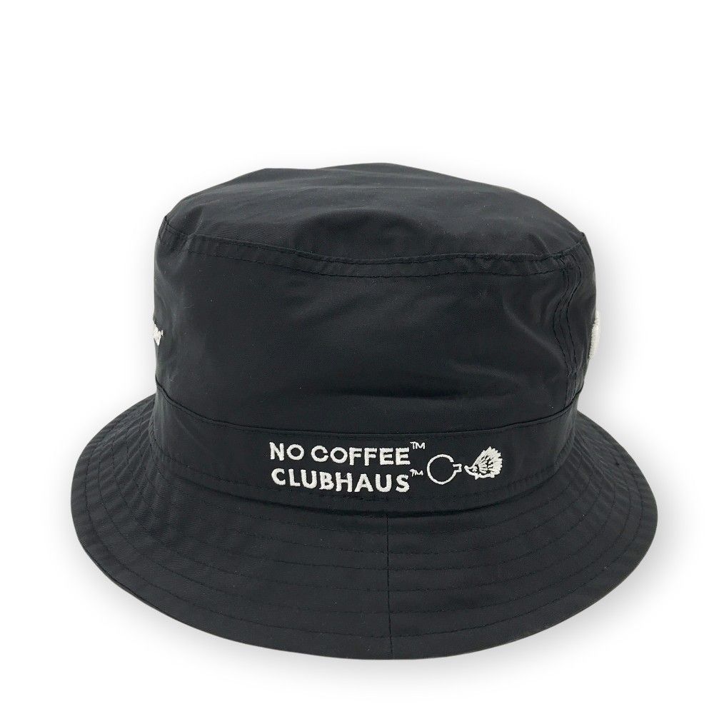 NO COFFEE ノーコーヒー ×CLUBHAUS バケットハット ブラック系 LARGE XLARGE 240101496800 ゴルフウェア ストスト