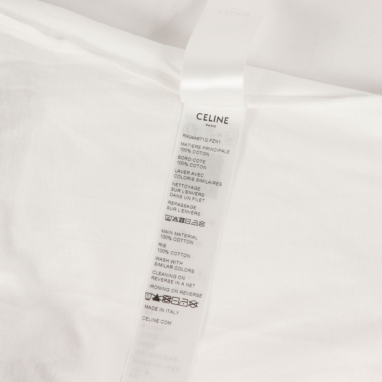 新品同様】CELINE セリーヌ Tシャツ サイズ:S / 25SS カレッジロゴ