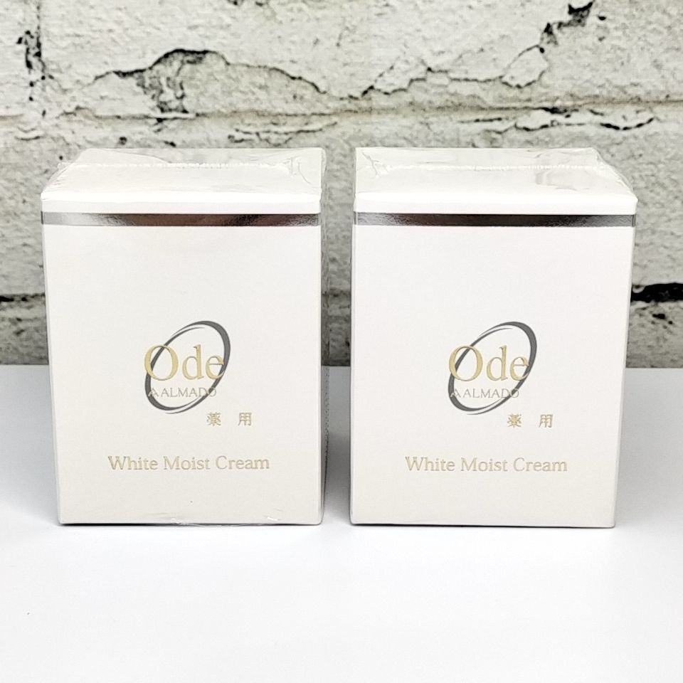 Ode 】Q 63 A-4 未開封 90g×2 White Moist Cream オーディ 薬用 