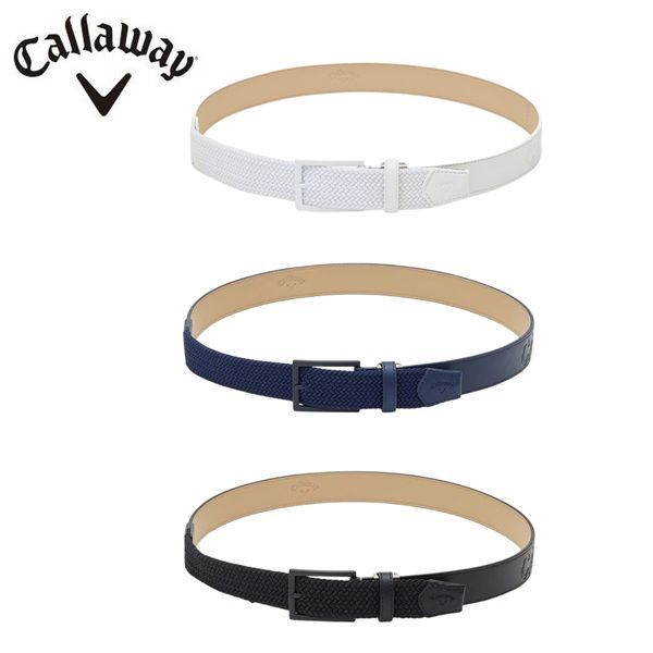 ムータマリン レザーコンビネーションメッシュベルト ゴルフ