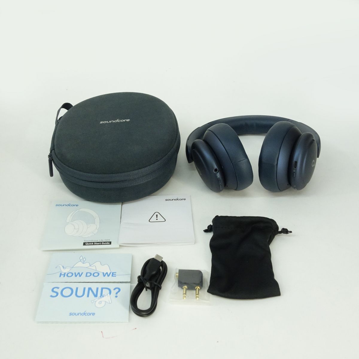 Soundcore Life Q35 ネイビー 箱無し オンライン ショップ 安いテレビ