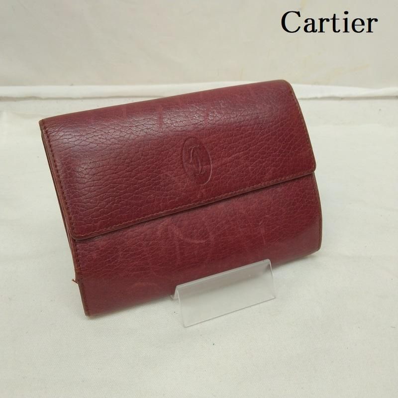 美品✨ギャラ付き✨Cartier カルティエ マストライン 2つ折り財布 がま口 楽天市場】【財布】Cartier カルティエ マストライン マスト