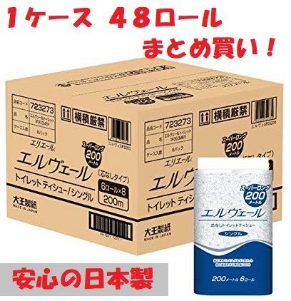 まとめ買い トイレットペーパー 200m巻 8パックセット 箱買い 備蓄 業務用 家庭用 災害用 備蓄 キャンプ アウトドア 定番品 飲食店 居酒屋 焼肉店 レストラン ポイント消化
