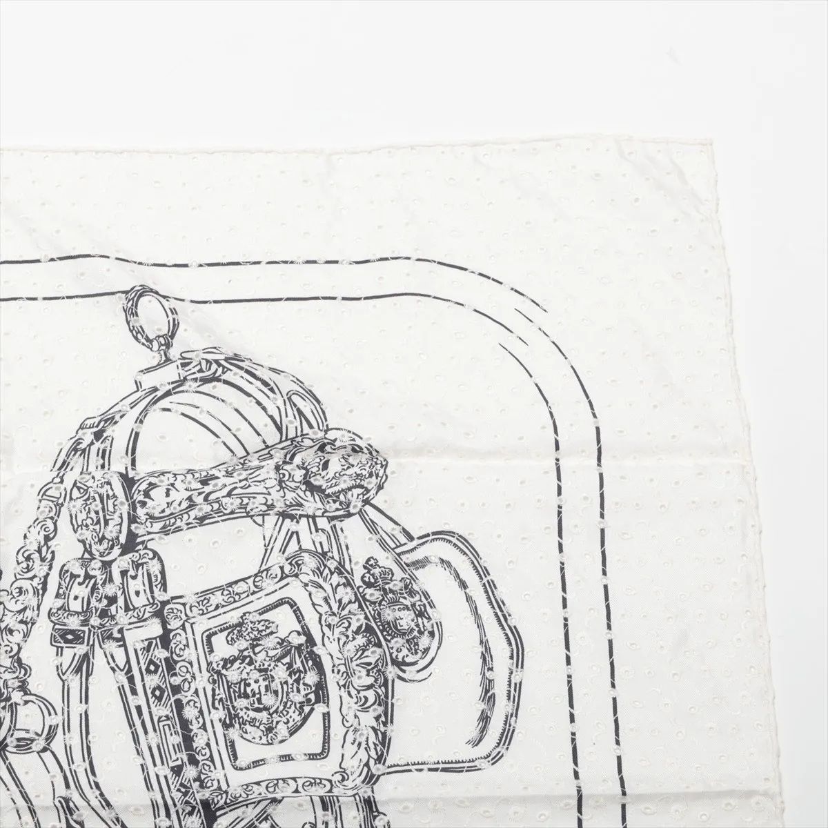 新品同様 エルメス タグ付 カレ 70 BRIDES de GALA 式典用馬勒