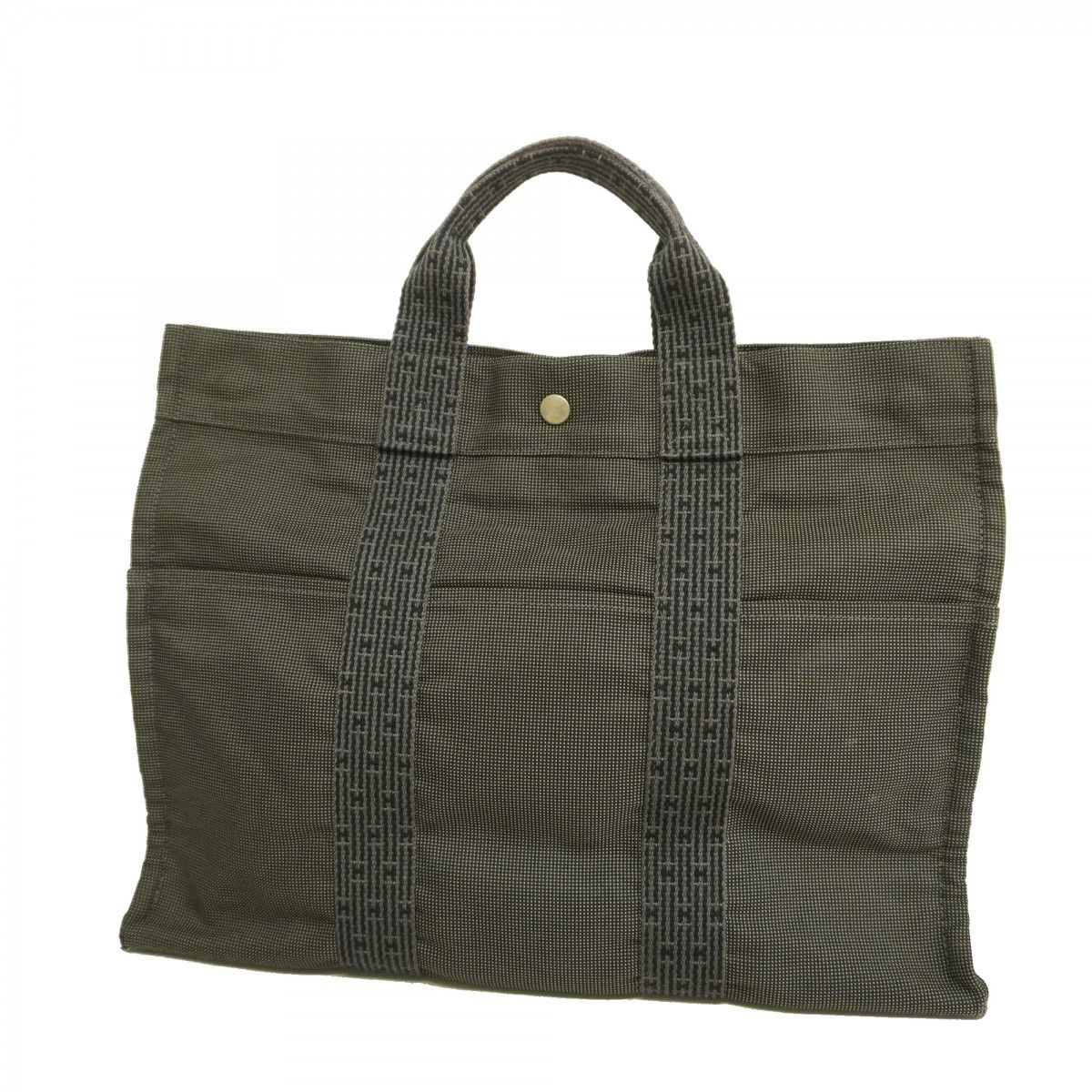 美品 エルメス エールライン MM トートバッグ A4 キャンバス シルバー金具 ✨極美品✨ HERMES エルメス トートバッグ ハンドバッグ エール