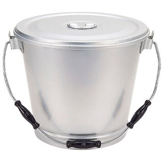 アルミ 一重食缶クリップ無し ASN-14B 厚手 14L