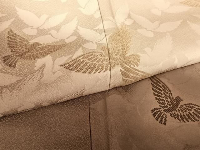 平和屋着物○染色作家 斉藤三才 訪問着 三才鳥 暈し染め 正絹