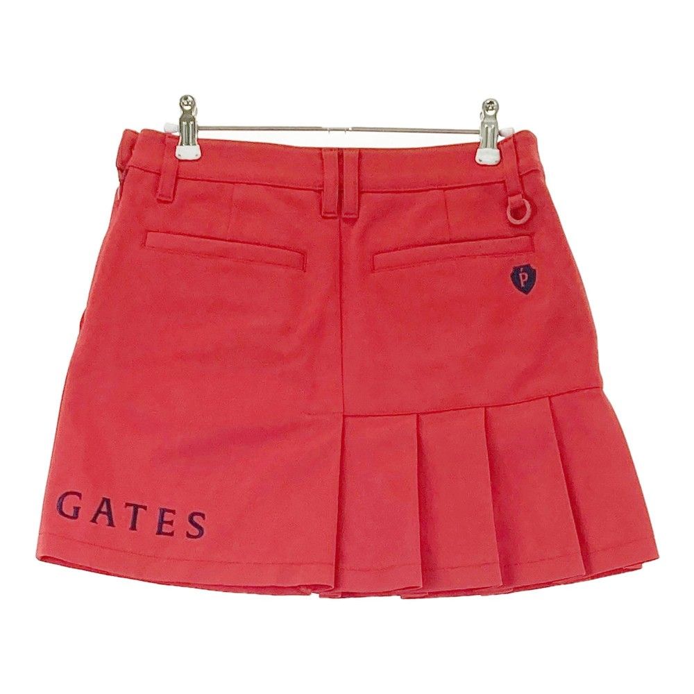 サイズ：0 PEARLY GATES パーリーゲイツ スカート レッド系