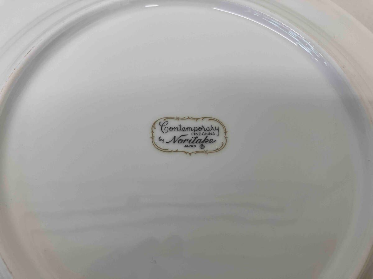 希少 洋食器 Noritake ノリタケ 金彩色絵 大皿6枚 中皿6枚 丸